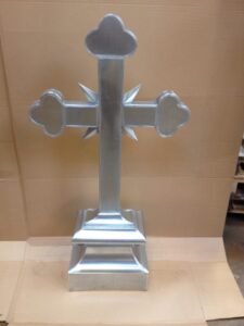 Réalisation en zinc